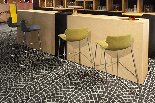 Tabouret Mitsu - gris